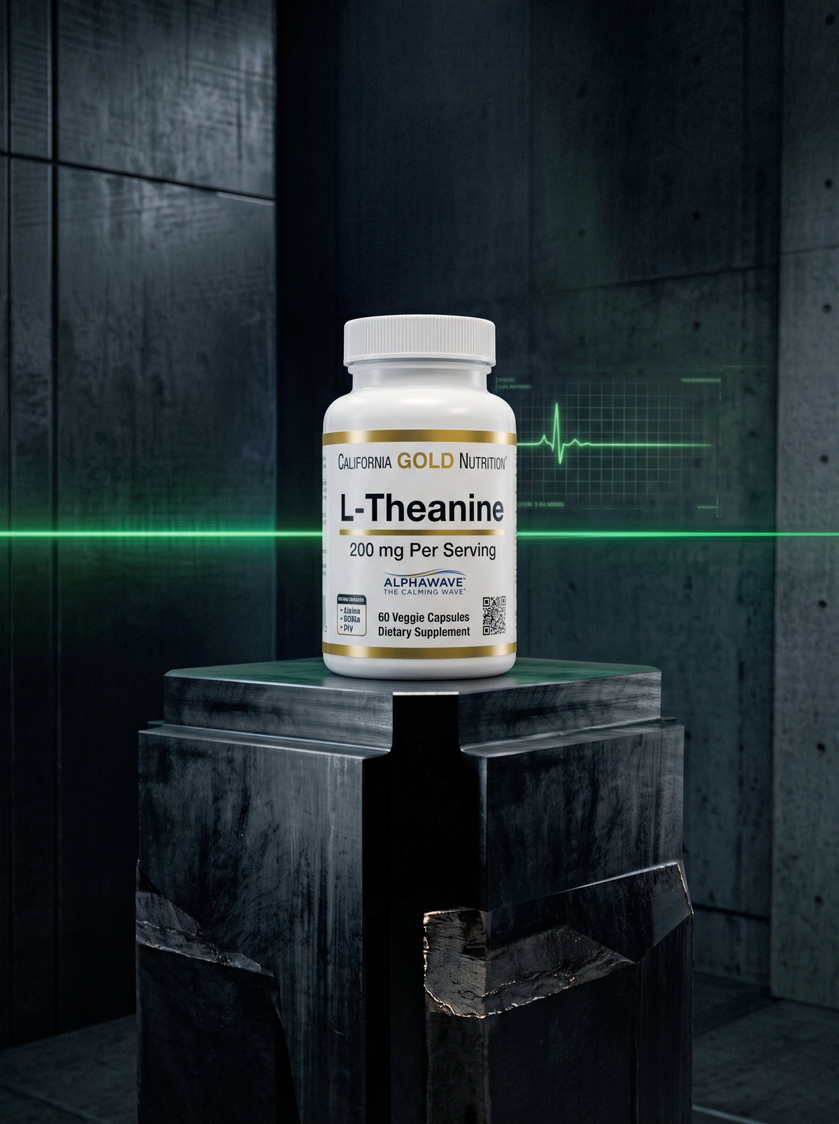 California Gold L-Theanine | Alpha Coherence & Neural Buffer