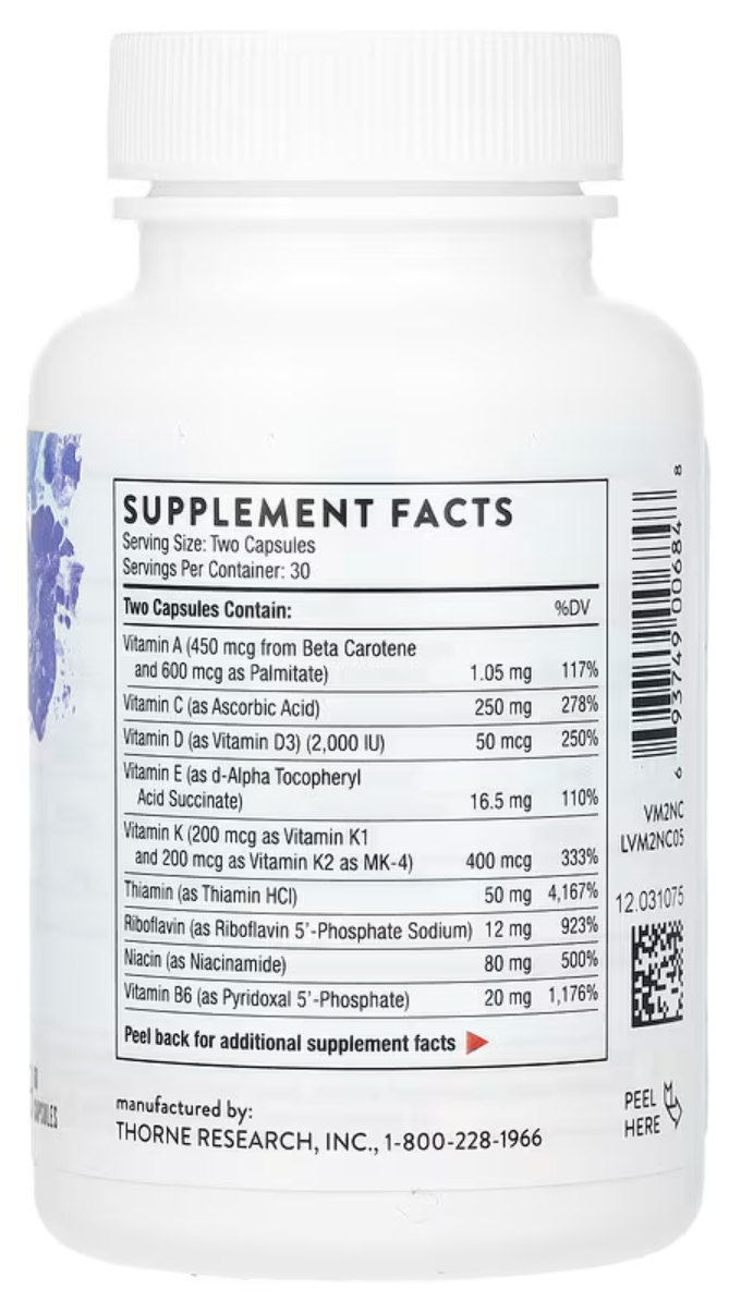 Thorne Basic Nutrients | Foundational Cellular Catalyst
